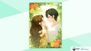 【0009】小説表紙用イラスト