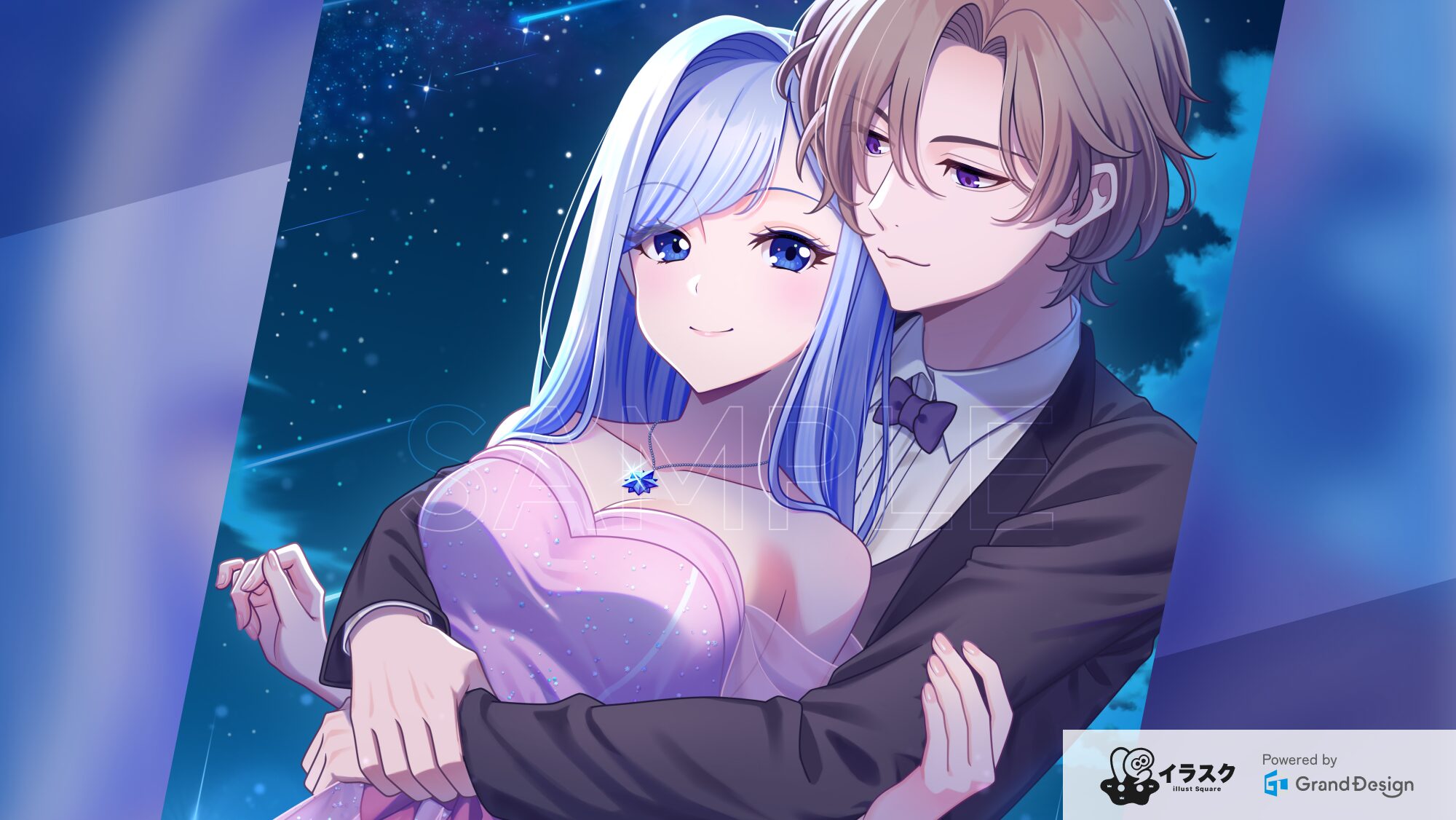 【0022】小説表紙用イラスト